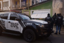 PCPR prende envolvidos com tráfico de drogas e homicídios no Parolin
. Foto:PCPR