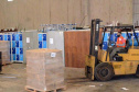 Governo entrega cestas básicas a catadores de materiais recicláveis. Foto: SUDIS