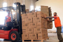 Governo entrega cestas básicas a catadores de materiais recicláveis. Foto: SUDIS