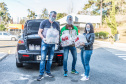 Funcionários voluntários da Copel doaram 685 cestas básicas para a campanha “Menos eu, mais nós”, organizada pelo Governo do Estado do Paraná para auxílio às comunidades que passam por dificuldades no período da pandemia. Foto: Copel