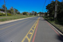 Outra obra que contou com parceria estadual, mas essa já concluída, é a revitalização da Avenida das Araucárias (Estrada da Ladeira). Os 2,6 quilômetros receberam pavimentação asfáltica, ciclovias, iluminação e calçadas com paver, além de sinalização horizontal e vertical. Essa conexão dá acesso alternativo à PR-151, rodovia que conecta o município a Palmeira e São Mateus do Sul.
Foto: Geraldo Bubniak/AEN