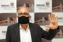 A Secretaria de Estado da Justiça, Família e Trabalho, junto da primeira-dama do Paraná, Luciana Saito Massa, que preside o Conselho de Ação Solidária, aderiu à Campanha Nacional do Sinal Vermelho para o enfrentamento da violência doméstica. A campanha foi lançada pelo Conselho Nacional de Justiça (CNJ) e a Associação dos Magistrados Brasileiros (AMB). Foto:SEJUF