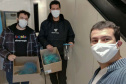 Comunidades recebem máscaras da Celepar para atuação voluntária
. Foto: Celepar
