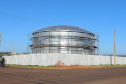 Obras de implantação de mais um reservatório de água para Cascavel e  terá capacidade para armazenar 2 milhões de litros de água e vai beneficiar diretamente aos moradores na região Norte da cidade. Com esse empreendimento, a Sanepar amplia em 200% a capacidade de reservação dos bairros que integram a região.Foto: Geraldo Bubniak/AEN