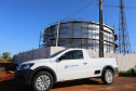 Obras de implantação de mais um reservatório de água para Cascavel e  terá capacidade para armazenar 2 milhões de litros de água e vai beneficiar diretamente aos moradores na região Norte da cidade. Com esse empreendimento, a Sanepar amplia em 200% a capacidade de reservação dos bairros que integram a região.Foto: Geraldo Bubniak/AEN