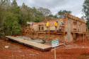 Obras da Sanepar em Laranjeiras do Sul.
