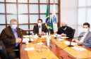 Pensar o Paraná para os próximos 30 anos, criando linhas estratégicas de desenvolvimento com foco na modernização do Estado, geração de riquezas, justiça social e ampliação do bem-estar da população. Esse é o objetivo do Conselho de Desenvolvimento Empresarial e de Infraestrutura do Paraná, formalmente empossado nesta quinta-feira (16) pelo governador Carlos Massa Ratinho Junior em cerimônia por videoconferência.