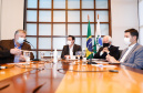 Pensar o Paraná para os próximos 30 anos, criando linhas estratégicas de desenvolvimento com foco na modernização do Estado, geração de riquezas, justiça social e ampliação do bem-estar da população. Esse é o objetivo do Conselho de Desenvolvimento Empresarial e de Infraestrutura do Paraná, formalmente empossado nesta quinta-feira (16) pelo governador Carlos Massa Ratinho Junior em cerimônia por videoconferência.