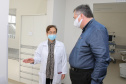 O secretário de Estado da Saúde Beto Preto entrega 57 novos leitos no Hospital Universitário (HU) de Londrina, sendo destinados exclusivamente aos pacientes confirmados e suspeitos da Covid-19, sendo 32 de UTI (adulto e pediátrica) e 25 de enfermaria.   20/07/2020 -  Foto: Geraldo Bubniak/AEN