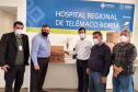 Governo ativa segunda etapa de leitos de UTI exclusivos Covid-19 no Hospital Regional de Telêmaco Borba. Foto:Klabin