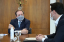 O governador Carlos Massa Ratinho Junior autorizou nesta segunda-feira (10) a licitação da construção da nova sede da prefeitura de Pato Branco, no Sudoeste do Estado. O Governo do Estado aportará R$ 20 milhões, a fundo perdido, por meio da Secretaria de Desenvolvimento Urbano e de Obras Públicas. Haverá contrapartida de cerca de R$ 8 milhões do município. O valor máximo estipulado no pregão será de R$ 28.539.238,68.
