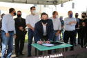 O Governador Carlos Massa Ratinho Junior vistoria nesta terca-feira (11/08), 416 unidade habitacionais no Loteamento Sao Geronimo em Campo Largo. Campo Largo, 11/08/2020 - Foto: Geraldo Bubniak/AEN