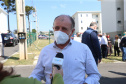 O Governador Carlos Massa Ratinho Junior vistoria nesta terca-feira (11/08), 416 unidade habitacionais no Loteamento Sao Geronimo em Campo Largo. Secretario Desenvolvimento Urbano e de Obras Públicas, Joao Carlos Ortega em entrevista. Campo Largo, 11/08/2020 - Foto: Geraldo Bubniak/AEN
