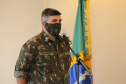 O Governador Carlos Massa Ratinho Junior recebe nesta quinta-feira (13/08), de maneira simbolica 100 fuzis do Exercito no Forte do PInheiro em Curitiba. Acompanhado do secretário da Segurança Pública do Paraná, Romulo Marinho Soares e do Comandante-Geral da Policia Militar do Paraná, coronel Péricles de Matos. Curitiba, 13/08/2020 - Foto: Geraldo Bubniak/AEN