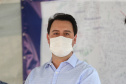 O Governador Carlos Massa Ratinho Junior autotiza nesta sexta-feira (14/08),  a ordem de servico para pavimentacao asfaltica no bairro Estados  em Fazenda Rio Grande acompanhado do secretário de Desenvolvimento Urbano, Joao Carlos Ortega Fazenda Rio Grande, 13/08/2020 - Foto: Geraldo Bubniak/AEN