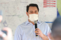 O Governador Carlos Massa Ratinho Junior autotiza nesta sexta-feira (14/08),  a ordem de servico para pavimentacao asfaltica no bairro Estados  em Fazenda Rio Grande acompanhado do secretário de Desenvolvimento Urbano, Joao Carlos Ortega Fazenda Rio Grande, 13/08/2020 - Foto: Geraldo Bubniak/AEN