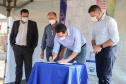 O Governador Carlos Massa Ratinho Junior autotiza nesta sexta-feira (14/08),  a ordem de servico para pavimentacao asfaltica no bairro Estados  em Fazenda Rio Grande acompanhado do secretário de Desenvolvimento Urbano, Joao Carlos Ortega Fazenda Rio Grande, 13/08/2020 - Foto: Geraldo Bubniak/AEN