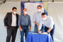 O governador Carlos Massa Ratinho Junior assinou nesta sexta-feira (14) a ordem de serviço para o início da pavimentação asfáltica de 13 ruas do Jardim Morumbi, no bairro Estados, em Fazenda Rio Grande, na Região Metropolitana de Curitiba. O Jardim Morumbi tem 5 mil moradores.