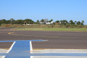 O projeto de estruturação do Aeroporto Orlando de Carvalho busca a Certificação Operacional do aeródromo junto à Agência Nacional de Aviação Civil (Anac) para receber voos regulares. As obras  incluem recapeamento e ampliação da pista,  ampliação do pátio de estacionamento de aeronaves; adequação e ampliação do terminal de embarque e desembarque de passageiros; ainda a construção de instalações para o Corpo de Bombeiros.   05/08/2020 -  Foto: Geraldo Bubniak/AEN
