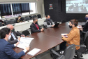 Em videoconferência, secretários de Estado debateram nesta quarta-feira (19) ações para implementar programas que estimulem a retomada econômica pela geração de emprego e renda no Paraná.Foto:SEJUF