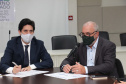 Em videoconferência, secretários de Estado debateram nesta quarta-feira (19) ações para implementar programas que estimulem a retomada econômica pela geração de emprego e renda no Paraná.Foto:SEJUF