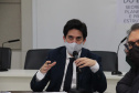 Em videoconferência, secretários de Estado debateram nesta quarta-feira (19) ações para implementar programas que estimulem a retomada econômica pela geração de emprego e renda no Paraná.Foto:SEJUF