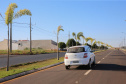 Obras de pavimentação na Av. Marginal e Rua Albino Guzella.  Os investimentos irão melhorar ainda mais o trânsito em Guaira, reduzindo o número de veículos na via principal que passa por dentro da cidade.   06/08/2020 -  Foto: Geraldo Bubniak/AEN