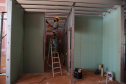 Obras do Hospital da Criança de Maringá,   serao 160 leitos, sendo 20 de UTI, a área construída é de aproximadamente 23 mil metros quadrados e está no espaço do antigo aeroporto da cidade, doado pela União ao município. O local tem cerca de 90 mil metros quadrados. -  04/08/2020 -  Foto: Geraldo Bubniak/AEN