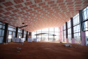 Obras do Hospital da Criança de Maringá,   serao 160 leitos, sendo 20 de UTI, a área construída é de aproximadamente 23 mil metros quadrados e está no espaço do antigo aeroporto da cidade, doado pela União ao município. O local tem cerca de 90 mil metros quadrados. -  04/08/2020 -  Foto: Geraldo Bubniak/AEN