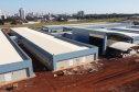Obras do Hospital da Criança de Maringá,   serao 160 leitos, sendo 20 de UTI, a área construída é de aproximadamente 23 mil metros quadrados e está no espaço do antigo aeroporto da cidade, doado pela União ao município. O local tem cerca de 90 mil metros quadrados. -  04/08/2020 -  Foto: Geraldo Bubniak/AEN