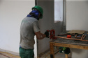 Obras do Hospital da Criança de Maringá,   serao 160 leitos, sendo 20 de UTI, a área construída é de aproximadamente 23 mil metros quadrados e está no espaço do antigo aeroporto da cidade, doado pela União ao município. O local tem cerca de 90 mil metros quadrados. -  04/08/2020 -  Foto: Geraldo Bubniak/AEN