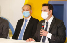 O governador Carlos Massa Ratinho Junior participou nesta terça-feira (01), em Curitiba, da inauguração do Erastinho, o primeiro hospital oncopediátrico do Sul do País. 