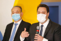 O governador Carlos Massa Ratinho Junior participou nesta terça-feira (01), em Curitiba, da inauguração do Erastinho, o primeiro hospital oncopediátrico do Sul do País. 