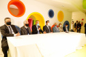 O governador Carlos Massa Ratinho Junior participou nesta terça-feira (01), em Curitiba, da inauguração do Erastinho, o primeiro hospital oncopediátrico do Sul do País. 