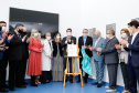 O governador Carlos Massa Ratinho Junior participou nesta terça-feira (01), em Curitiba, da inauguração do Erastinho, o primeiro hospital oncopediátrico do Sul do País. 