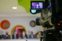 O governador Carlos Massa Ratinho Junior participou nesta terça-feira (01), em Curitiba, da inauguração do Erastinho, o primeiro hospital oncopediátrico do Sul do País. 