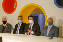 O governador Carlos Massa Ratinho Junior participou nesta terça-feira (01), em Curitiba, da inauguração do Erastinho, o primeiro hospital oncopediátrico do Sul do País. 