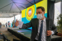 O governador Carlos Massa Ratinho Junior participou nesta terça-feira (01), em Curitiba, da inauguração do Erastinho, o primeiro hospital oncopediátrico do Sul do País. 