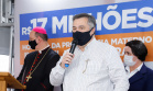 O Governo do Estado vai investir R$ 16,2 milhões na reforma e ampliação do Hospital da Providência, em Apucarana, no Vale do Ivaí. A ordem de serviço foi assinada nesta quarta-feira (02) pelo governador Carlos Massa Ratinho Junior em cerimônia na sede do complexo médico. A contrapartida do hospital é de R$ 853 mil. O prazo para a conclusão da obra é de 18 meses.