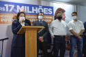 O Governo do Estado vai investir R$ 16,2 milhões na reforma e ampliação do Hospital da Providência, em Apucarana, no Vale do Ivaí. A ordem de serviço foi assinada nesta quarta-feira (02) pelo governador Carlos Massa Ratinho Junior em cerimônia na sede do complexo médico. A contrapartida do hospital é de R$ 853 mil. O prazo para a conclusão da obra é de 18 meses.