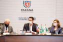 A montadora de caminhões TatraBras, que pertence ao grupo CSG Aerospace, da República Tcheca, oficializou nesta quinta-feira (3) investimento de R$ 102 milhões até 2026 em uma planta em Ponta Grossa, na região dos Campos Gerais. O protocolo de adesão da empresa ao programa de benefícios fiscais do Paraná foi assinado pelo governador Carlos Massa Ratinho Junior e pelo presidente da empresa, Rui Lemes, no Palácio Iguaçu.