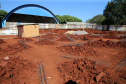 Obras de Construcao de 3 UBS - Unidade Básica de Saúde nos bairros Vila Alta, Santa Paula e Parque  Hortencia em Guaira.   06/08/2020 -  Foto: Geraldo Bubniak/AEN