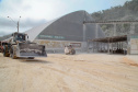 Empresas de cal e calcário geram cerca de 3 mil empregos diretos.A Calpar Comércio de Calcário é maior produtora do país e está localizada em Castro, nos Campos Gerais.  Foto: Ari Dias/AEN.