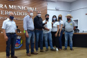 Esse instrumento é um marco na trajetória das pequenas empresas familiares, pois elas poderão expandir seus negócios, ampliar vendas, produzir mais”, afirmou o secretário da Agricultura e do Abastecimento, Norberto Ortigara, ao entregar, nesta sexta-feira (02), o certificado de adesão ao município de Santa Helena, no Oeste do Paraná. Foto:SEAB