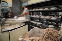 Porcelanas Germer. Criada em 1978, a fábrica emprega cerca de 500 pessoas e produz em média um milhão de peças por mês.Feito no Paraná. Foto: Ari Dias/AEN.