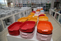 Porcelanas Germer. Criada em 1978, a fábrica emprega cerca de 500 pessoas e produz em média um milhão de peças por mês.Feito no Paraná. Foto: Ari Dias/AEN.