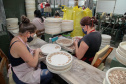  Uma das mais tradicionais indústrias da cidade é a Schimidt. A empresa, fundada em 1945, tem uma fábrica operando desde 1953 e hoje é uma das marcas de louças de mesa mais tradicionais do Brasil.. Foto: Ari Dias/AEN.