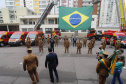 Curitiba-08-10-2020 - Governador Carlos Massa Ratinho Junior, participa do 108° Aniversário do Corpo de Bombeiros da Polícia Militar do Paraná- Foto : Jonathan Campos / AEN