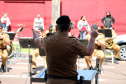 Curitiba, 10 de outubro de 2020.  Live banda da PMPR em homenagem ao dia das crianças.