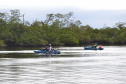 O Projeto Rio Vivo da Secretaria de Desenvolvimento Sustentável e do Turismo (Sedest) foi retomado no sábado (24), em Guaratuba, com o Festival Sul Brasileiro de Pesca. A iniciativa busca a preservação das bacias hidrográficas do Estado com o repovoamento de espécies de peixes nativos e o estímulo do turismo de atividades aquáticas.
Foto; Daniele Iachecen